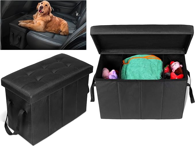 2 Pack Car Back Seat Extender for Dogs 300lbs Car