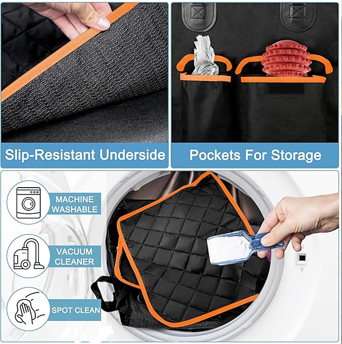 Dog Car Seat Cover for Back Seat Flaps,100% Waterproof