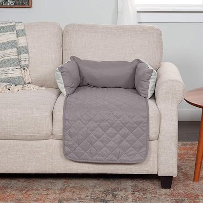 Furhaven Water-Resistant & Reversible 18" Wide Seat Cover Protector for Dogs & Cats