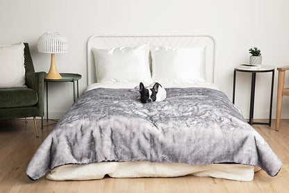PupProtector Luxe Waterproof Throw Blanket for Dogs and Cats (80" L 62" W)