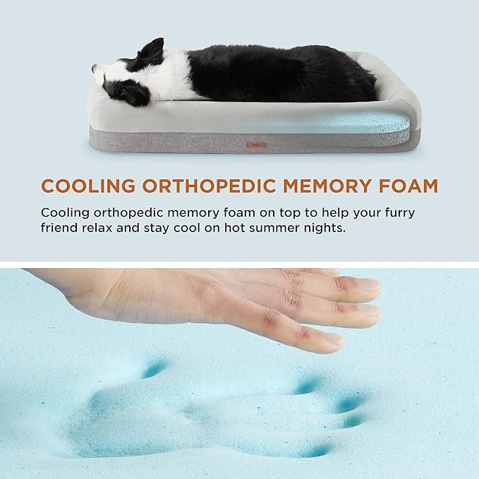 Lesure Memory Foam Dog Bed