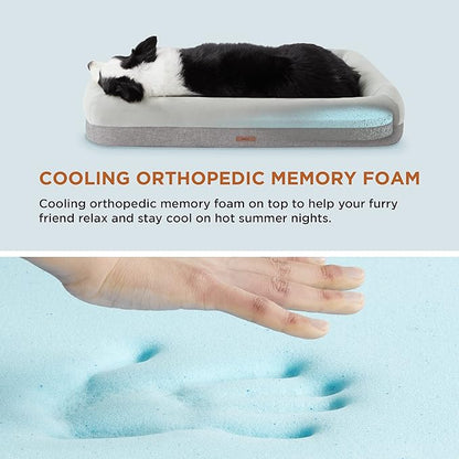 Lesure Memory Foam Dog Bed