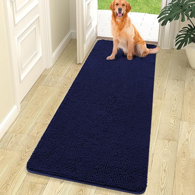 OLANLY Dog Door Mat for Muddy Paws 70x24