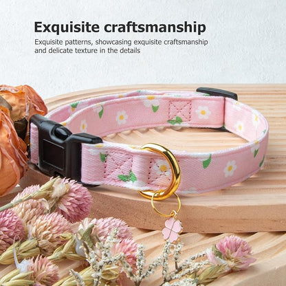 Cotton Handmade Dog Collar Cute and Distinctive Patterns