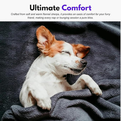 Waterproof Dog Blanket for Couch - Reversible and Waterproof Blanket Design for Sofa, Bed & Floor - Soft & Warm Pet Blanket Couch Cover - Dog & Cat Blanket & Bed Cover - Machine Washable (50 x 60 in)