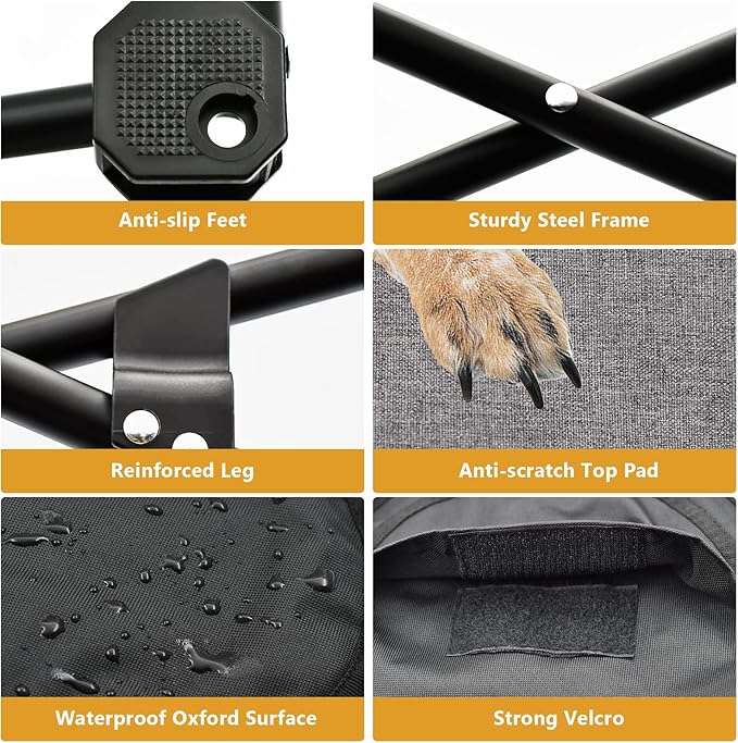 Elevated Dog Bed (36x36x12inch)