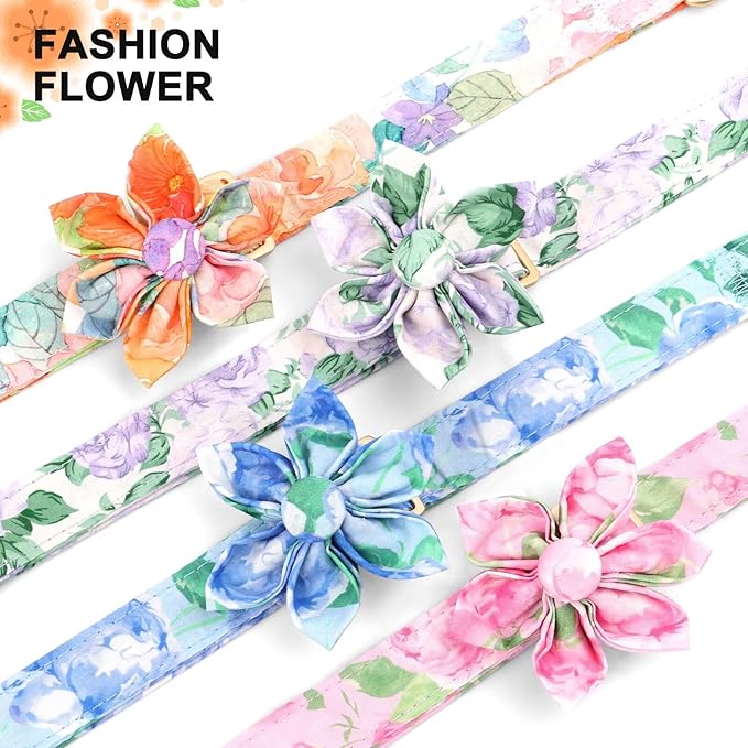 Beirui Cute Girl Dog Collars for Female Dogs