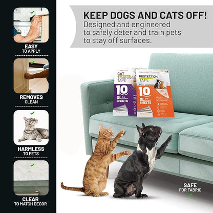 CLAWGUARD Bundle Pack – Dog Scratch Protection Tape 10 Pack 10 Pack