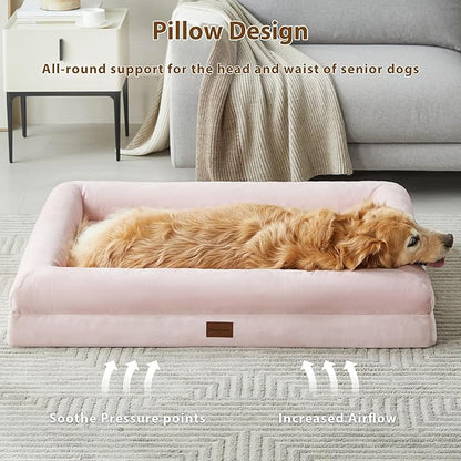 BFPETHOME Orthopedic Dog Beds for Medium Dogs
