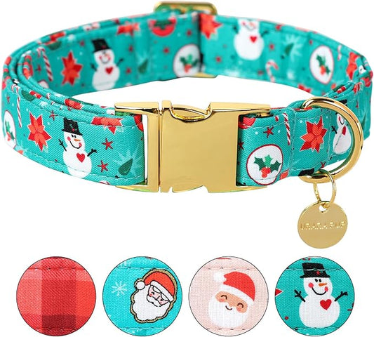 Christmas Dog Collar 8-12in