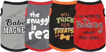 Elevate Your Pet's Seasonal Style with Playful Panache: 4-Piece Set 1 X-Large