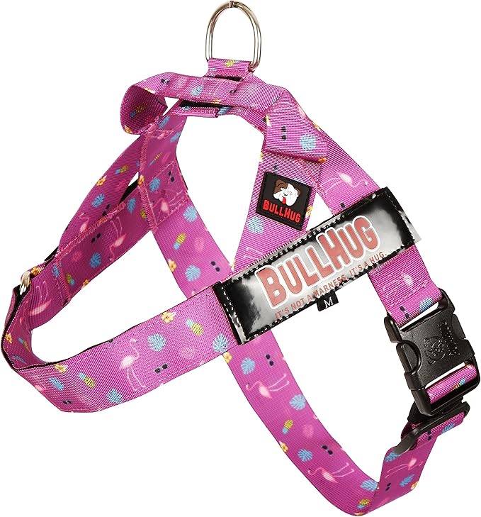 BULLHUG Harness – Made for Larger Chested Dogs Like English Bulldogs