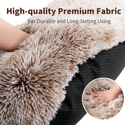 Calming Dog Bed for Cats and Small Dogs 15.7'')