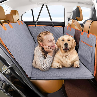 Back Seat Extender for Dogs Window,100% Waterproof