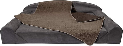 Furhaven Waterproof & Self-Warming Throw Blanket for Dogs & Indoor Cats