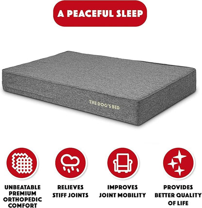 The Dog’s Bed Orthopedic Memory Foam Dog Bed 46x28, Pain