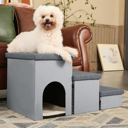 Dog Stairs for Small Dogs 22 inches(3