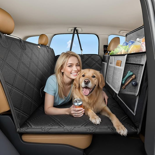 Dog Car Seat Cover for Back Seat 420 Pounds,Waterproof