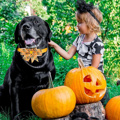Talltalk 100 Pcs Halloween Dog Bow Ties Bulk