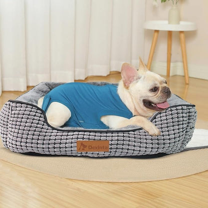 Dog Bed for Small Dogs Cat，20×19x6, Gray