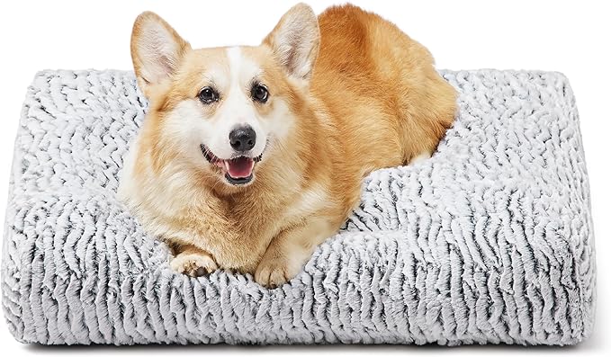 Bedsure Dog Bed for Medium Size Dog 29" x 21", Light
