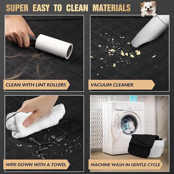 K KNODEL Dog Seat Cover 100% Waterproof