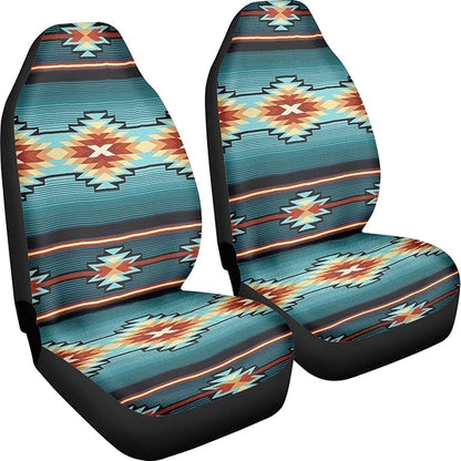 Aztec Southest Stripe Car Seat Covers for Women Men