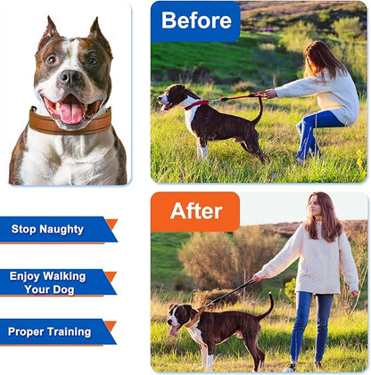 Supet Dog Training Collar for Small Medium Large Dogs with Quick Release Buckle