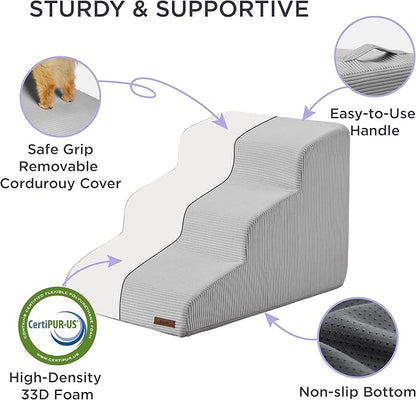 Lesure Dog Stairs for Small Dogs 5 Steps