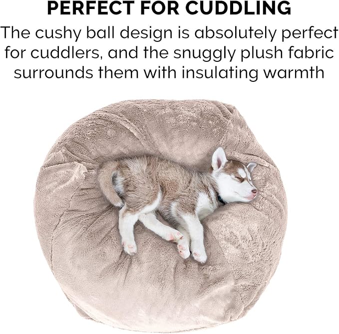 Furhaven Soft & Cozy Dog Bed for Large Dogs 95 lbs