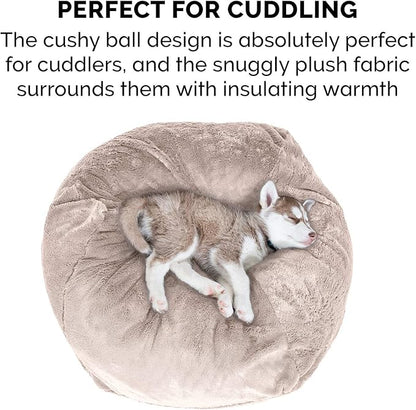 Furhaven Soft & Cozy Dog Bed for Large Dogs 95 lbs