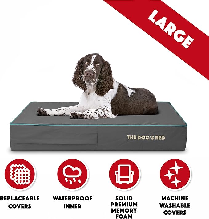 The Dog’s Bed Orthopedic Memory Foam Dog Bed 40x25, Pain