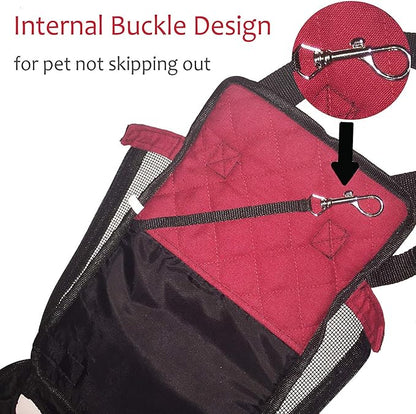 Legs Out Front Dog Carrier Hands-Free Pet Backpack (Small)