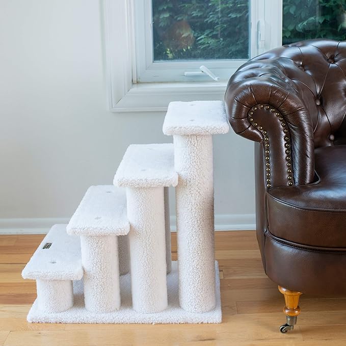 Armarkat Pet Steps 4-steps, B4001, 17"(W)x25"(D)x25"(H), each 7" Deep