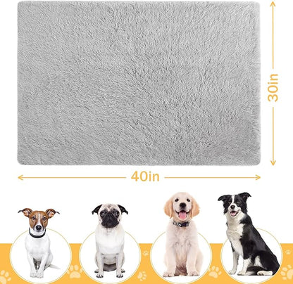 LOCHAS Luxury Fluffy Dog Blanket 30''x40'' Light