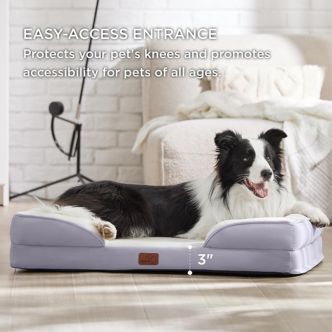 Bedsure Orthopedic Dog Bed for Large Dogs