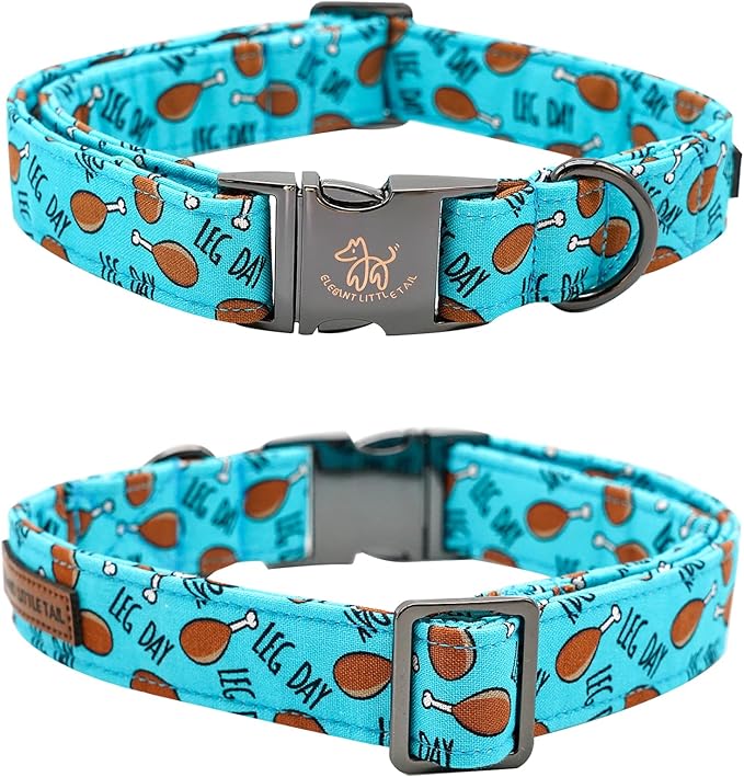 Elegant little tail Dog Collar with Flower