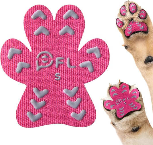 Anti-Slip Dog Paw Protector Pads for Senior Dogs Essentials,12sets(48pcs) S(4-10lbs)