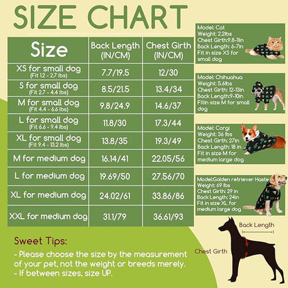 Pizza Weed Leaf Dog Hoodies，Dog Clothes with Pocket