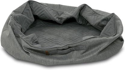 Good Boy Grey XL Round Cloud Dog Bed Cover