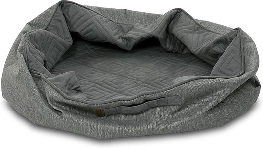 Good Boy Grey Large Round Cloud Dog Bed Cover