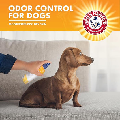 Arm&Hammer For Pets Super Deodorizing Spray for Dogs, Best Odor Eliminating Spray for All Dogs&Puppies|Arm & Hammer Baking Soda Formula with Kiwi Blossom Scent,8 Fl Oz (Pack of 2) Packaging may vary