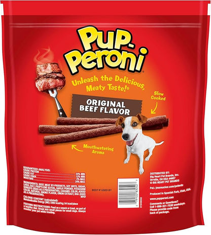 Pup-Peroni Dog Treats, Original Beef Flavor, 38 Ounce, Made with Real Beef