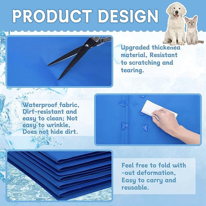 Dog Cooling Mat 35x20 Inch
