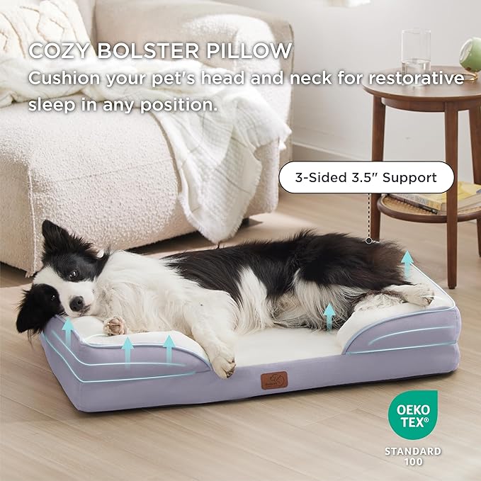 Bedsure Orthopedic Dog Bed for Large Dogs