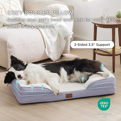 Bedsure Orthopedic Dog Bed for Large Dogs