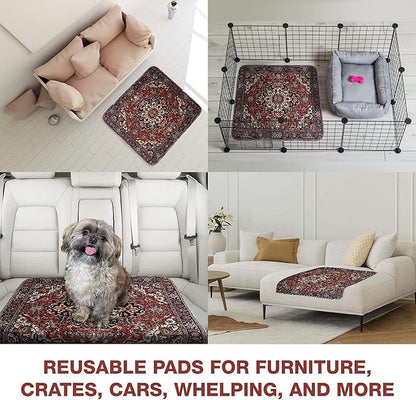 Washable Pee Pads for Dogs 100% Waterproof,