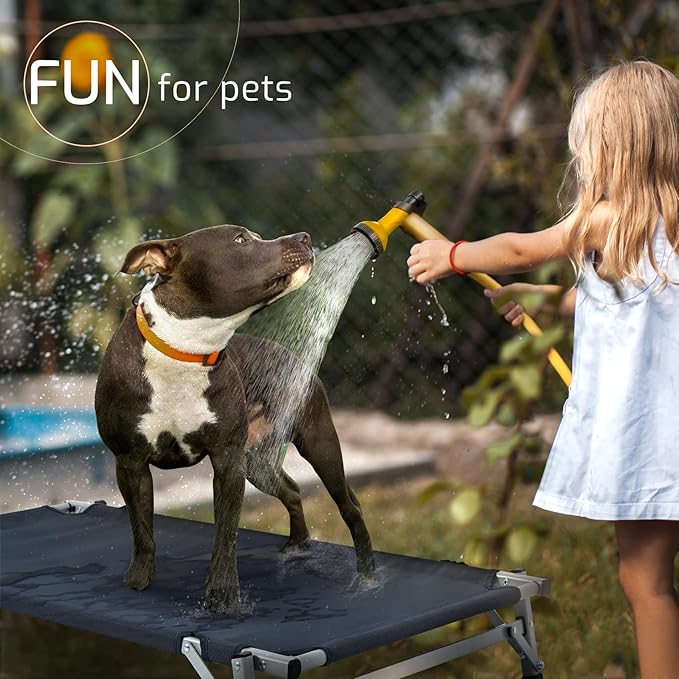 Elevated Cooling Cots Dog Bed: Raised Outdoor & Indoor Pet Cot