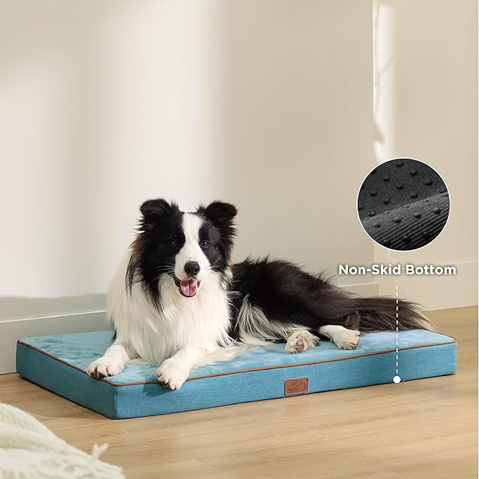 Bedsure Memory Foam Dog Bed for Large Dogs