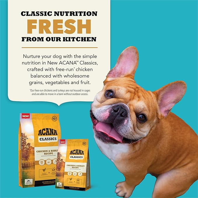 ACANA™ Classics Dog Food Chicken & Barley Recipe Dry Dog Food, 22.5lb